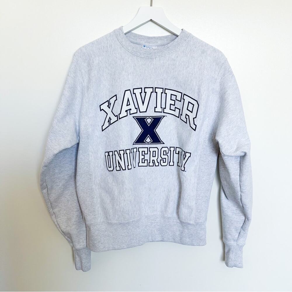 Xavier University Musketeers Champion Reverse Weave Sweatshirt